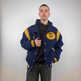 Vintage Downtowners Varsity Jacket - XXL